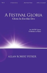 A Festival Gloria SATB choral sheet music cover